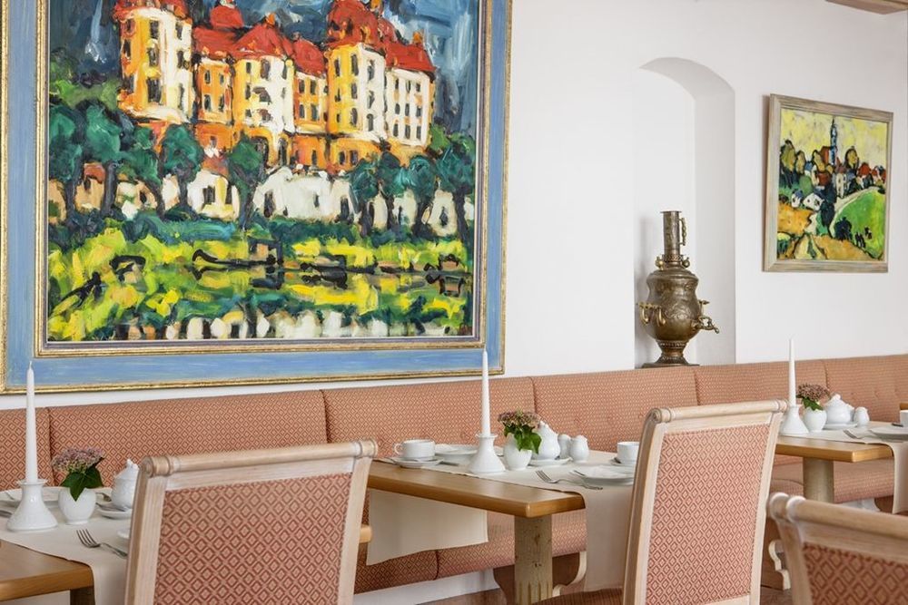 Hotel Garni Residenz Am Markt Майсен Ресторант снимка