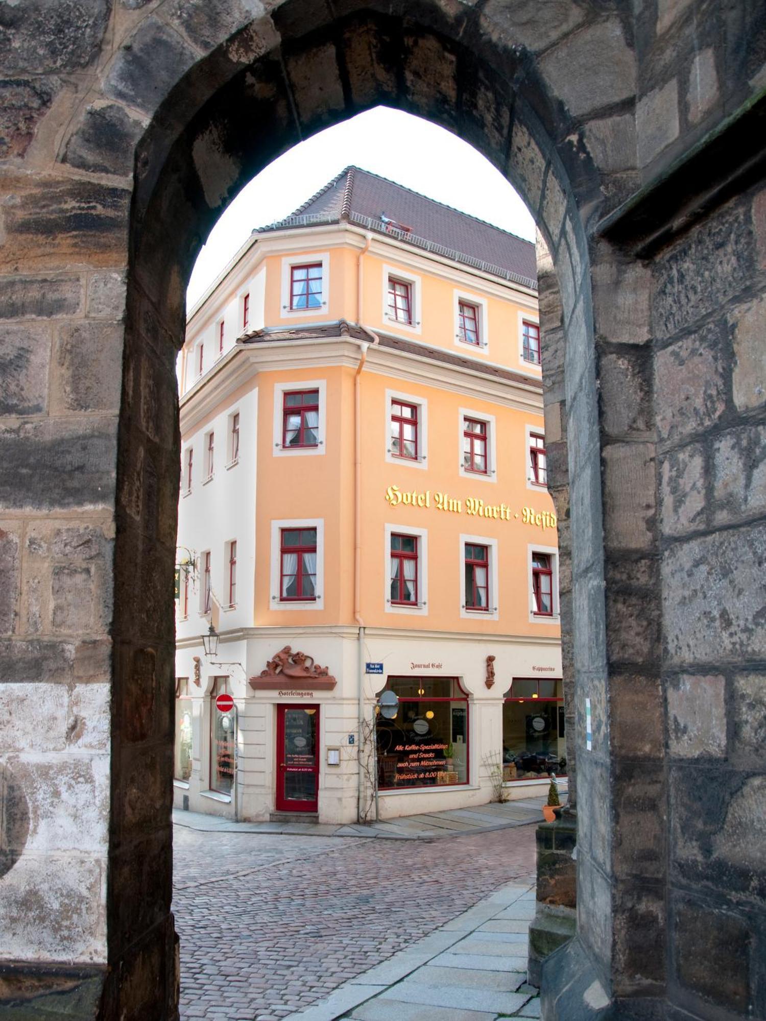 Hotel Garni Residenz Am Markt Майсен Екстериор снимка