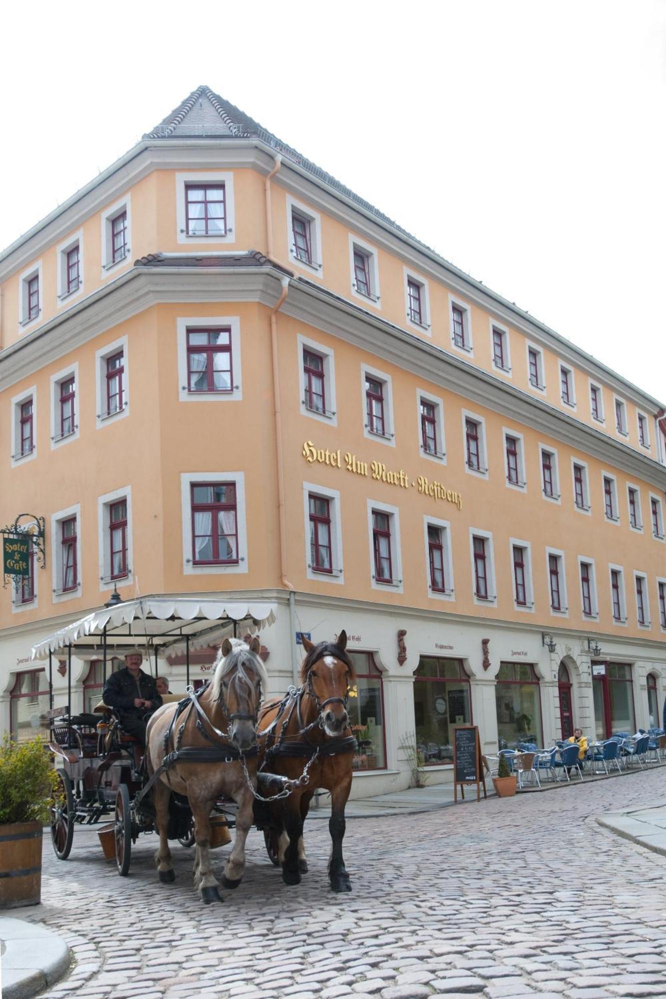 Hotel Garni Residenz Am Markt Майсен Екстериор снимка
